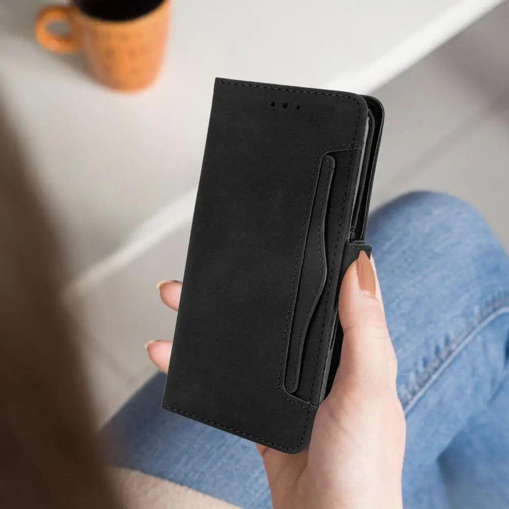 For Google Pixel 6 Pro 6pro Phone Case Multi-card Slot Flip Leather Protective Case With Stand For Google Pixel 6 Capa Cover