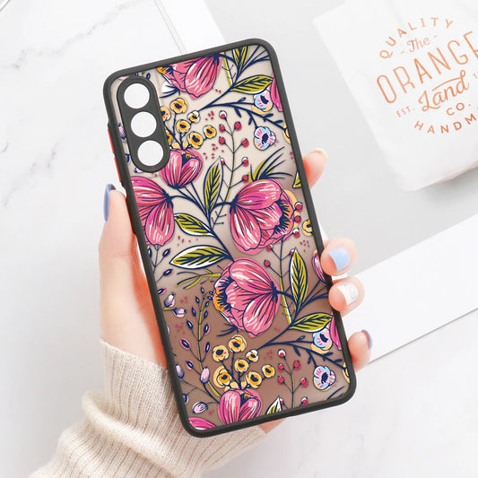 Palm tree Leaves Phone Case For Samsung Galaxy S24 Ultra Case Samsung S23 FE S 23 S22 Ultra S21 S20 S10 S8 Note 20 10 Plus Cover