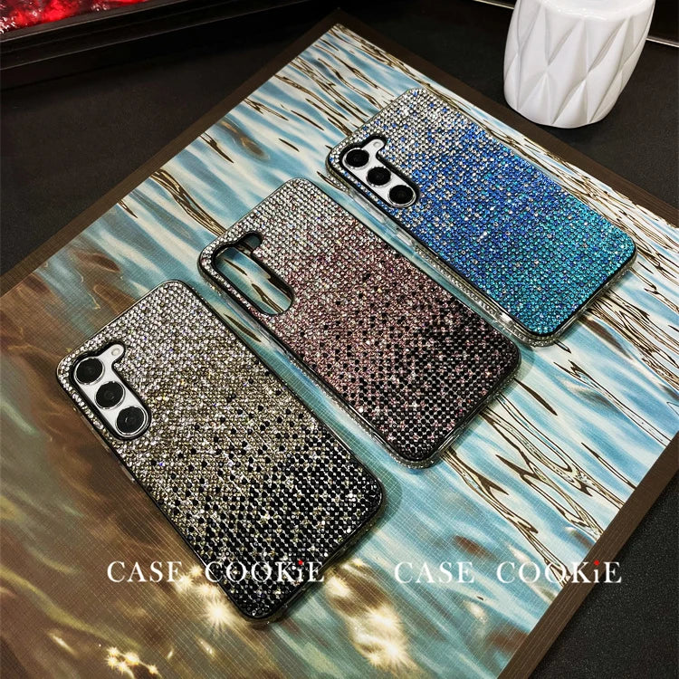 Luxury Bling Full Shinny Diamond Case For Samsung S23 S24 S25 Ultra S25 Plus S25 S24 S23 S22 S21 S20 Note20 Ultra Glitter Cover