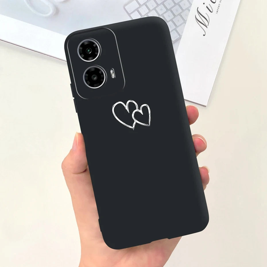 Cute Pattern Phone Case For Motorola Moto G24 G34 4G 5G Soft Silicon Protective Cover For MOTO G24 G34 Bumper