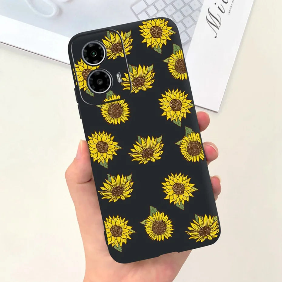 Cute Pattern Phone Case For Motorola Moto G24 G34 4G 5G Soft Silicon Protective Cover For MOTO G24 G34 Bumper