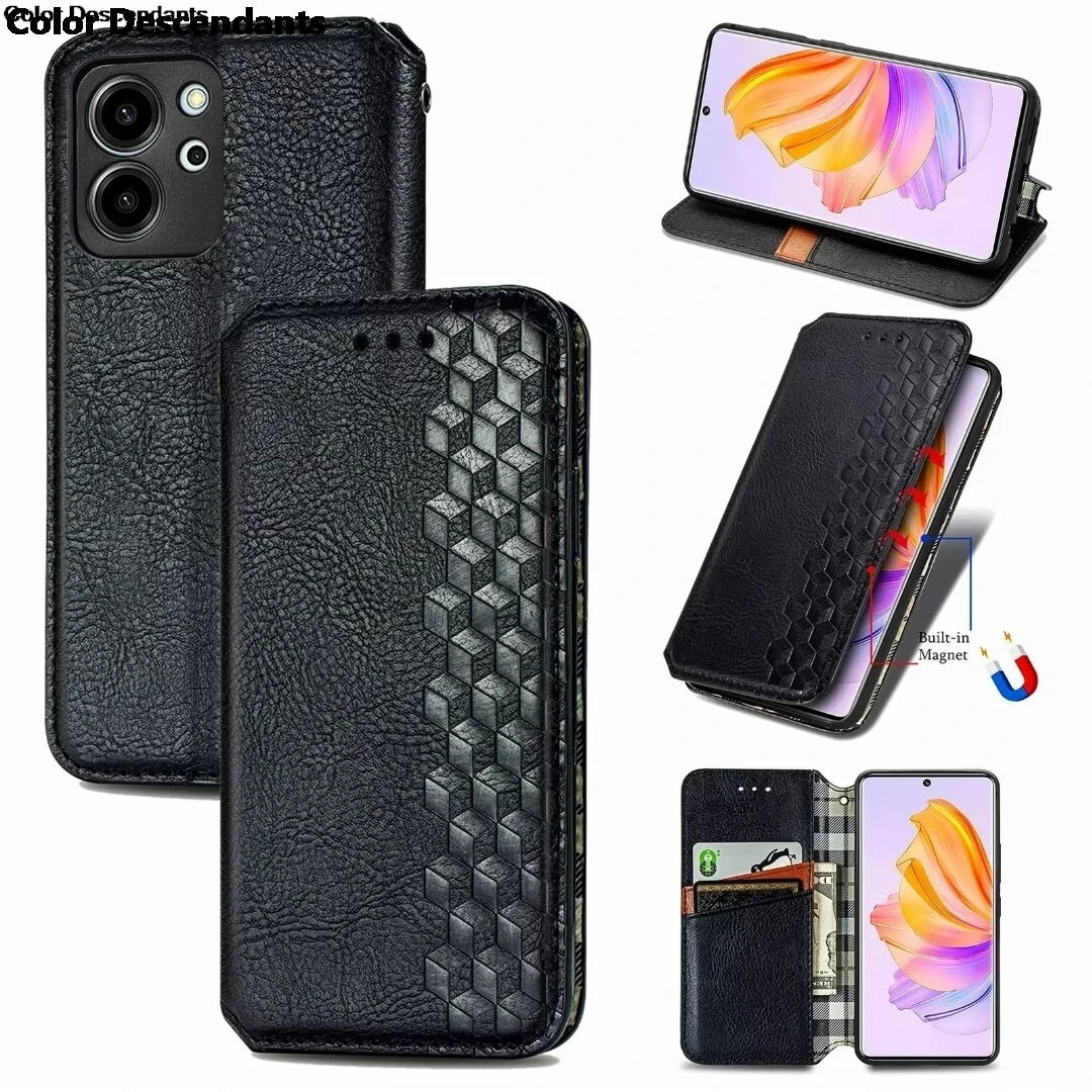 For Motorola Moto G14 G52 G53 E 13 G 15 Flip Case Leather Magnet Book Capa E32 G13 G60 G9 Play 10 Power G54 G23 22 31 42 G73 G84