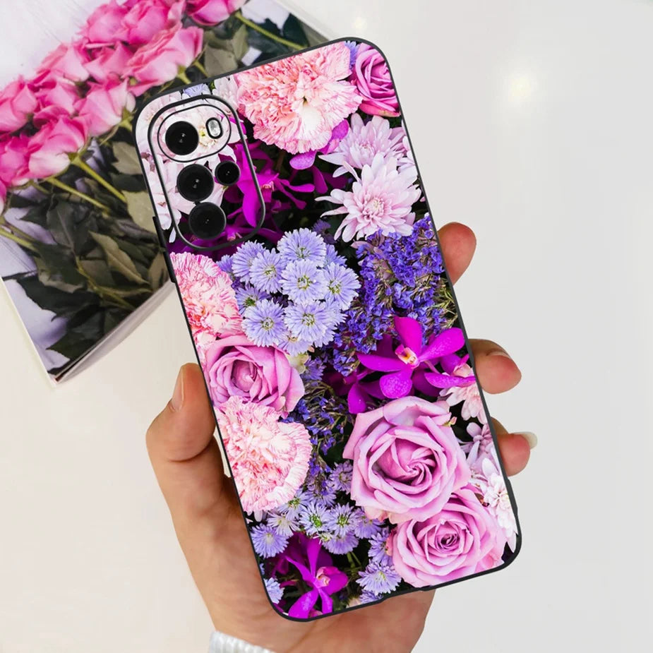 For Motorola Moto G22 Case XT2231-2 New Fashion Painted Cover Soft Silicone Phone Case For Moto G22 G 22 MotoG22 Back Cover Bags