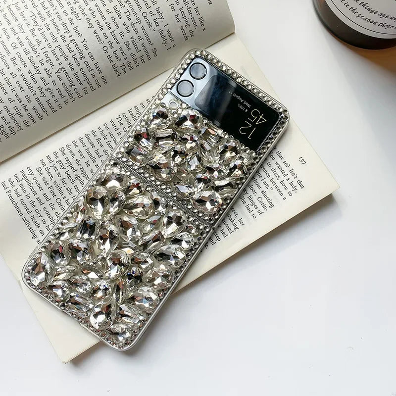 Rhinestone Diamond Stone Phone Case For Motorola Razr 2024 2025 40 50  Moto Razr40 Ultra 60 ultra  Luxury Crystal Telefon Kilifi