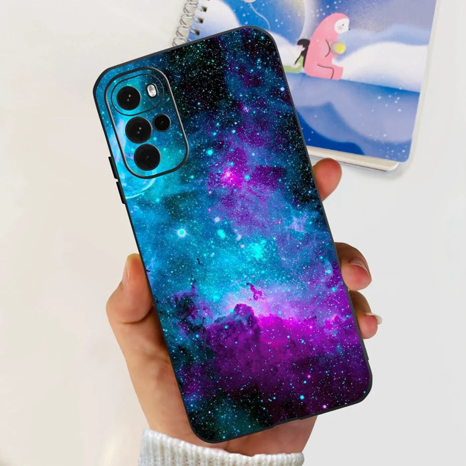 For Motorola Moto G22 Case XT2231-2 New Fashion Painted Cover Soft Silicone Phone Case For Moto G22 G 22 MotoG22 Back Cover Bags