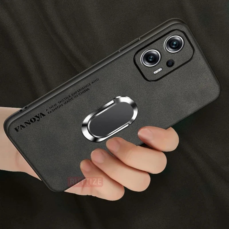 Magnetic Case For Motorola Edge 50 Fusion Edge 40 30 Moto Edge50 Ultra G84 G54 G34 G24 Power G14 Holder Ring Leather Back Cover