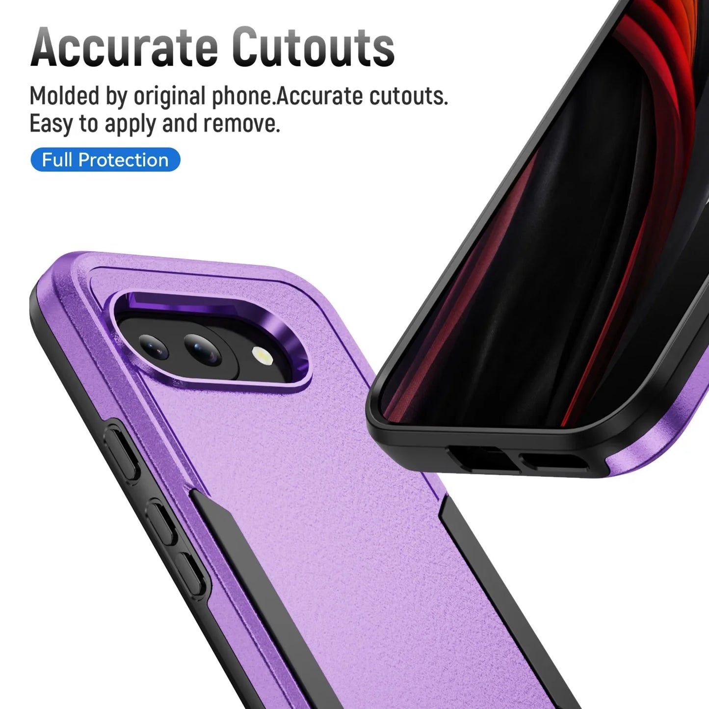 Case For Google Pixel 10 9 Pro XL Case Armor Shockproof Coque For Google Pixel 9 8 7 Pro 9A 8A 7A 6A Matte surface Protect Cover