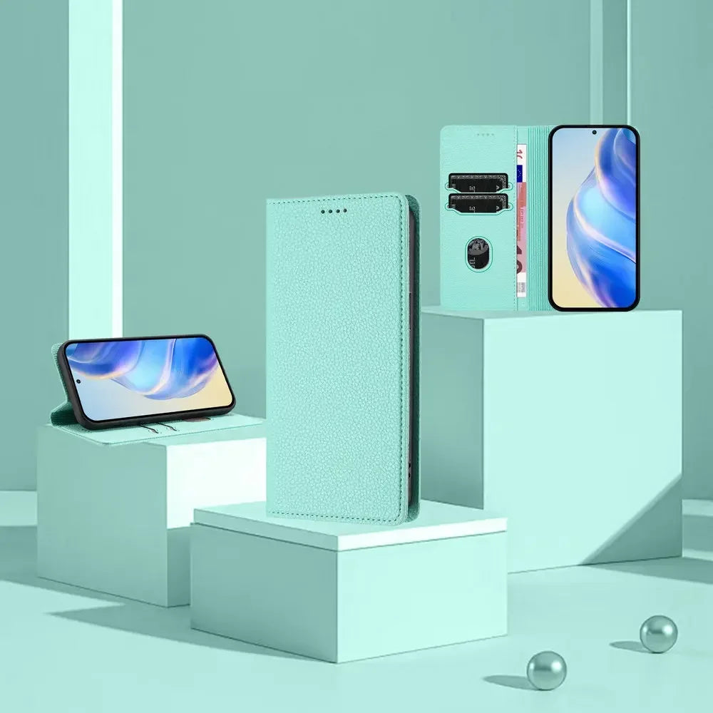 For Motorola Moto G56 5G 2025 Flip Case Leather Card Capa Moto G86 G 56 G55 G45 G35 G15 Power G54 G84 G34 G24 G14 G05 G96 Funda