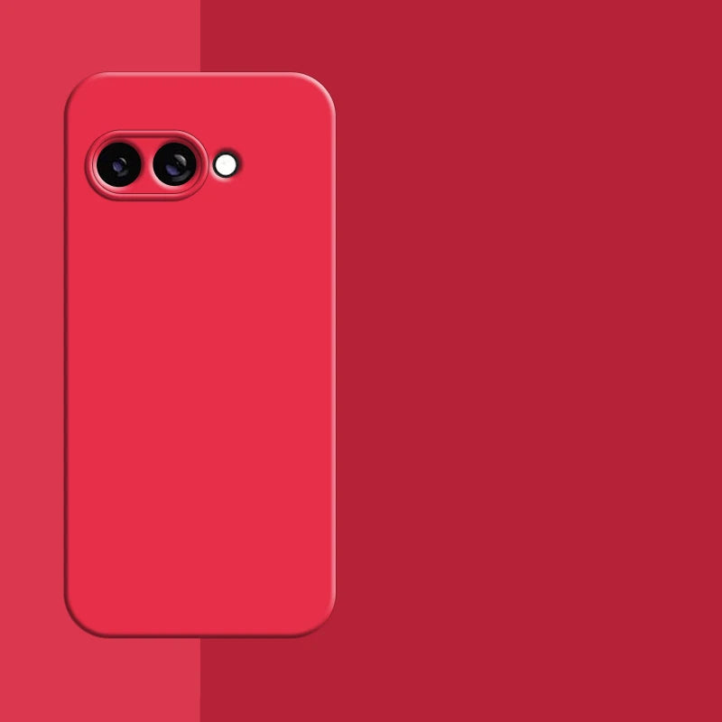 For Google Pixel 9a Case For Google Pixel 9a Cover 6.3 inch Original Liquid Silicone Rubber Shockproof Bumper Google Pixel 9a