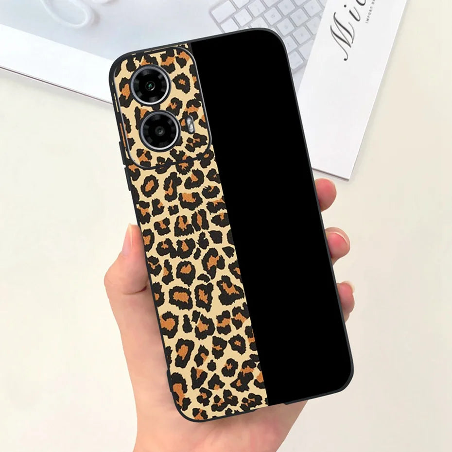 Cute Pattern Phone Case For Motorola Moto G24 G34 4G 5G Soft Silicon Protective Cover For MOTO G24 G34 Bumper