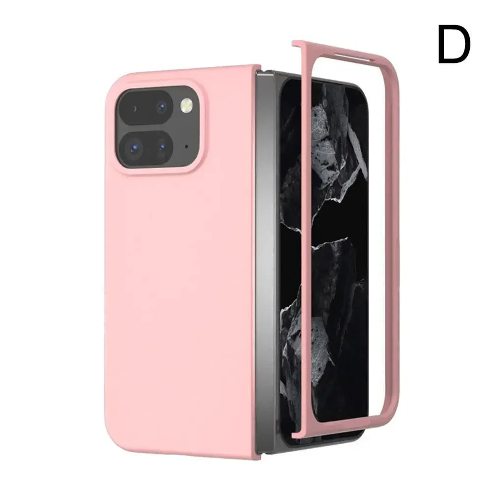 Luxury Shockproof Skin Feel Candy Colour Case for Google Pixel 9 Pro Fold Pixel Fold2 5G PC Armor Hard Protect Phone Back Cover