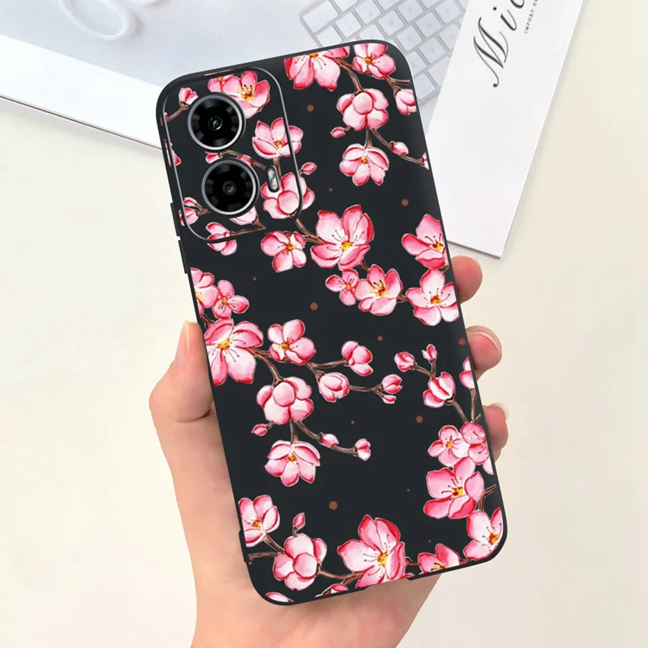 Cute Pattern Phone Case For Motorola Moto G24 G34 4G 5G Soft Silicon Protective Cover For MOTO G24 G34 Bumper