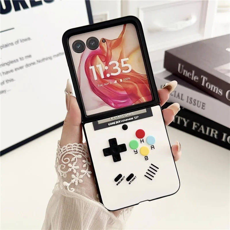 3D Cool fashion Game Machine Silicone shockproof Phone Cases For Moto RAZR 50 ultra Protection Back Cover For Razr 50Case Funda