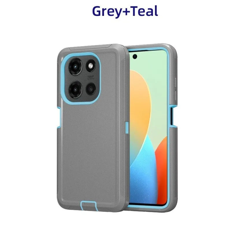 3-Layer Protection Case For Motorola G Edge Play Stylus Power 5G 2026 2025 2024 2023 Heavy Duty Hybrid Ott-Box Defender Cover