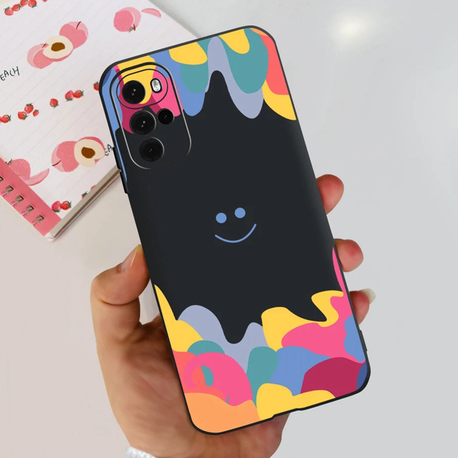 For Motorola Moto G22 Case XT2231-2 New Fashion Painted Cover Soft Silicone Phone Case For Moto G22 G 22 MotoG22 Back Cover Bags