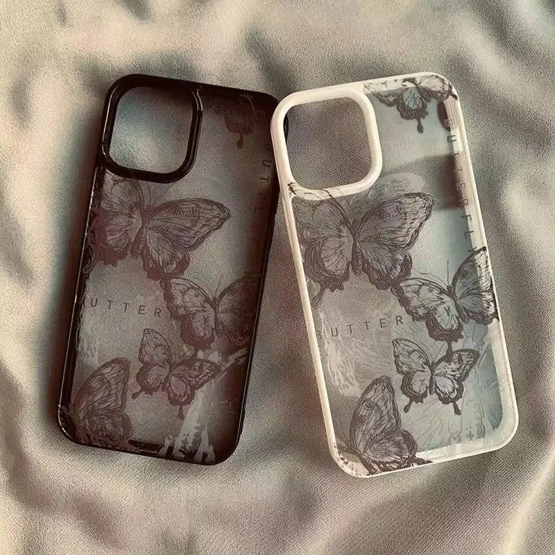 Flower Phone Case For Samsung A06 A16 S25 S24 S23 S22 Ultra S24 FE A54 A35 A15 A55 A52 A34 5G Vintage White Rose Clear Cover