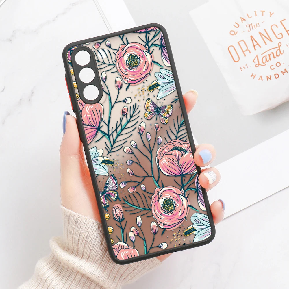 Palm tree Leaves Phone Case For Samsung Galaxy S24 Ultra Case Samsung S23 FE S 23 S22 Ultra S21 S20 S10 S8 Note 20 10 Plus Cover