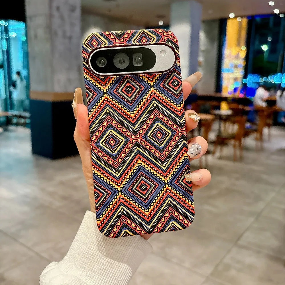 Carbon Fibre Texture Relief Magnetic Business Case For Google Pixel 10 Pro XL 9A 8 7Pro For Magsafe Charging Thin Light PC Cover