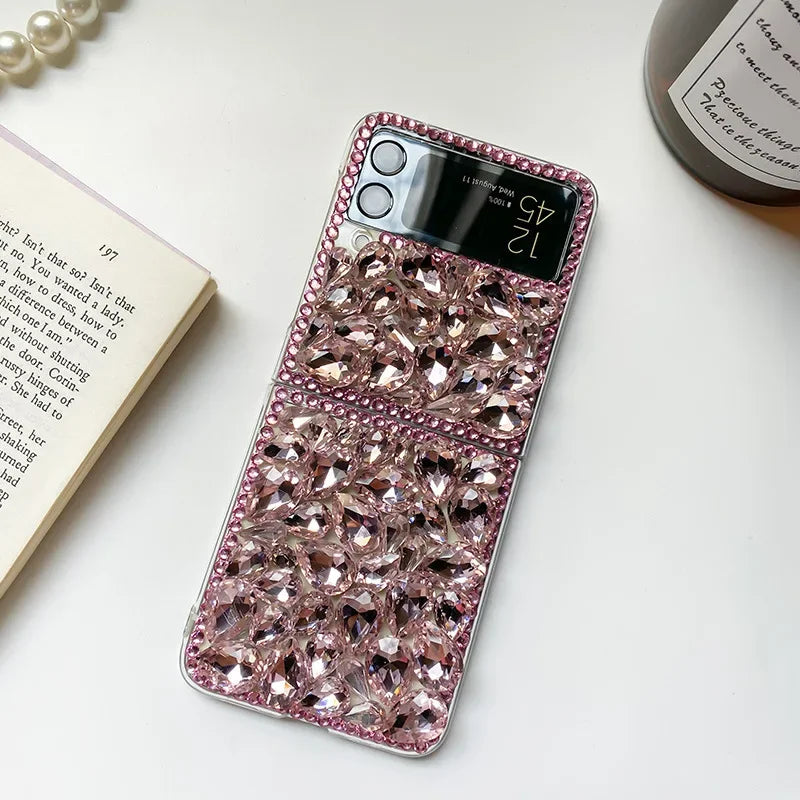 Rhinestone Diamond Stone Phone Case For Motorola Razr 2024 2025 40 50  Moto Razr40 Ultra 60 ultra  Luxury Crystal Telefon Kilifi