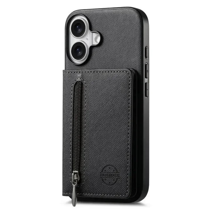 Pixel 10 9 Pro XL 5G RFID Zipper Card Leather Back Case For Google Pixel 9A Wallet Funda Pixel 9 10 Pro 9 A Luxury Cover