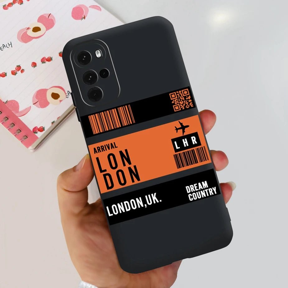 For Motorola Moto G22 Case XT2231-2 New Fashion Painted Cover Soft Silicone Phone Case For Moto G22 G 22 MotoG22 Back Cover Bags