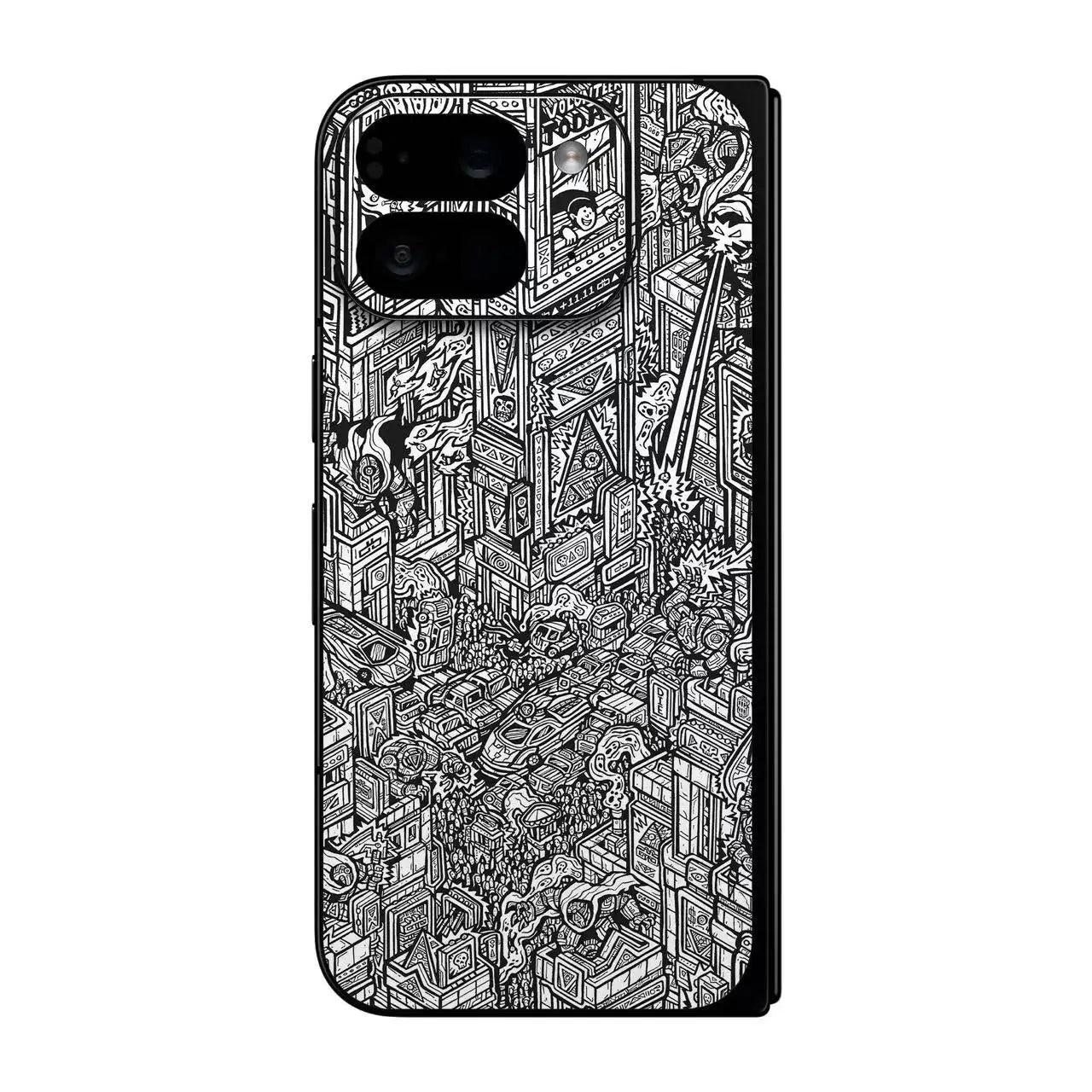 3M Anti-Scratch Phone Skin Sticker For Google Pixel 9 Pro Fold Back Protective Film  Skin Wrap