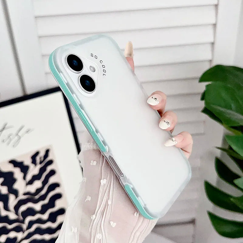 Shockproof Matte Transparent Phone Case For Motorola Moto Edge 40 Neo EDGE 50 Ultra 50 Pro 50 Fusion Fashion Candy Colour Cover