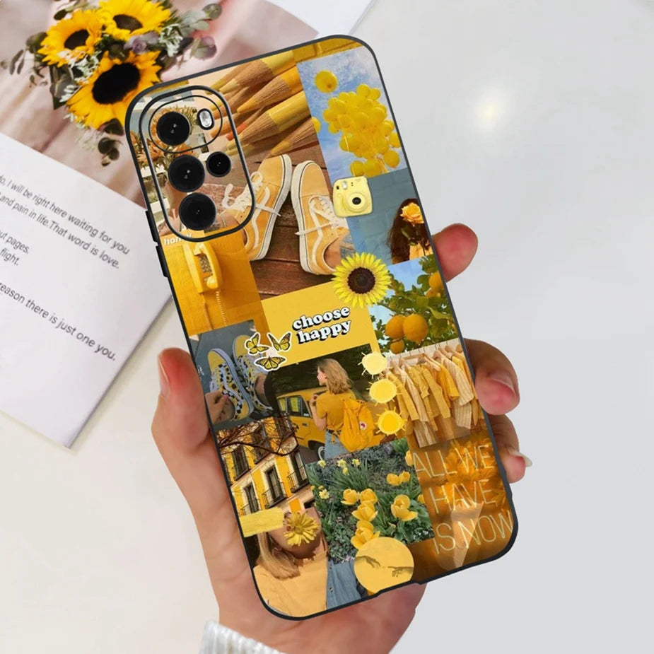 For Motorola Moto G22 Case XT2231-2 New Fashion Painted Cover Soft Silicone Phone Case For Moto G22 G 22 MotoG22 Back Cover Bags