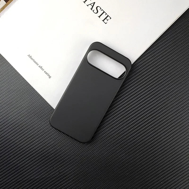 9A Slim Matte Hard PC Phone Case for Google Pixel 9A 9 Pro XL 8Pro 7 6 Pro 8A 7A 6A Shockproof Solid Color Shell Cover Funda
