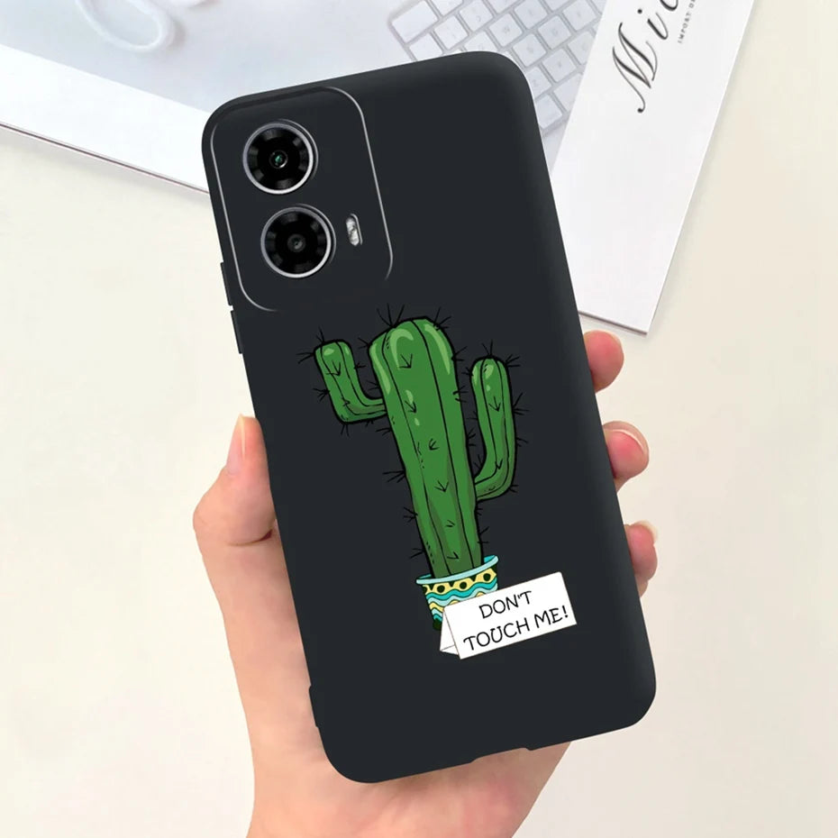 Cute Pattern Phone Case For Motorola Moto G24 G34 4G 5G Soft Silicon Protective Cover For MOTO G24 G34 Bumper