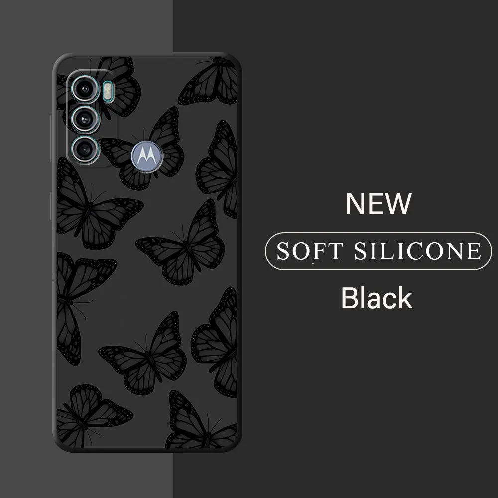 Phone Case for Motorola Moto G52 G53 G30 G50 G32 G60 G51 G22 G73 G60s G71 G72 G31 Silicone Armor Cover INS Korean Cute Y2K