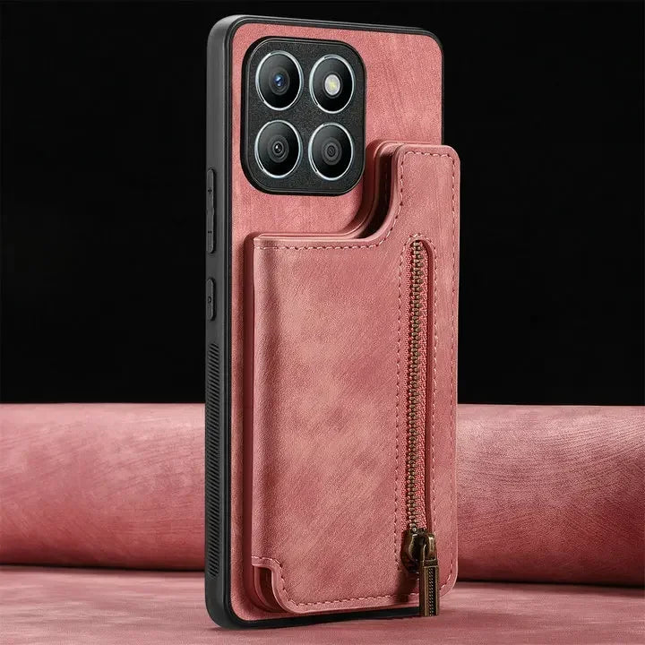For Motorola Edge 60 Pro 5G Luxury Case Zipper Card Wallet Back Capa Motorola Moto Edge 60 Fusion 60s 60Pro Edge60 Leather Cover