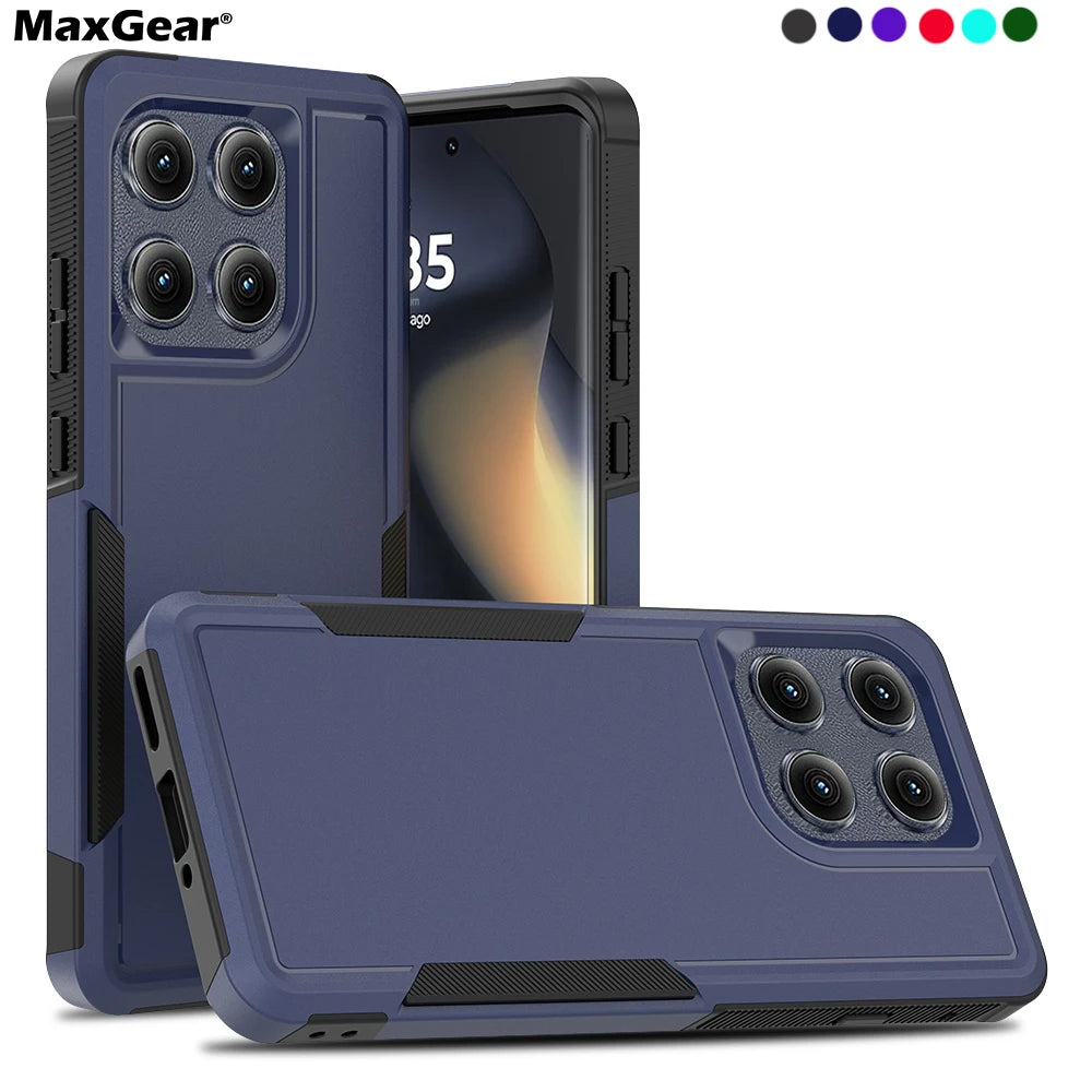 Armor Shockproof Phone Case For Motorola Moto G Power Stylus 5G Edge 2025 2024 2023 GPure GPlay Edge 40Neo G84 G54 G14 Razr 50
