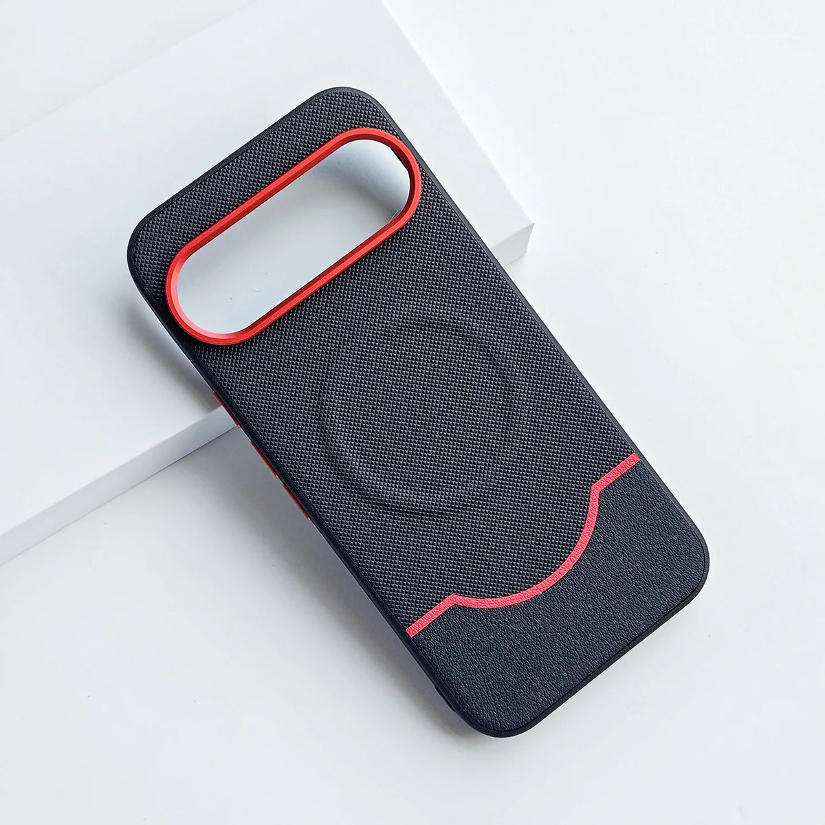 Case For Google Pixel 11 10 9 Pro XL 10a 9a Magnetic Diamond Pattern Frosted Non Slip PU Leather Cover For Google11 Pro XL