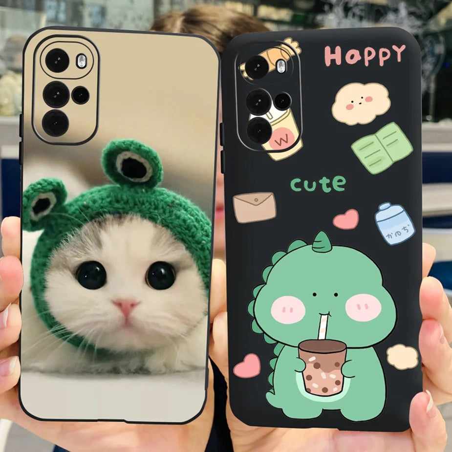 For Motorola Moto G22 Case XT2231-2 New Fashion Painted Cover Soft Silicone Phone Case For Moto G22 G 22 MotoG22 Back Cover Bags