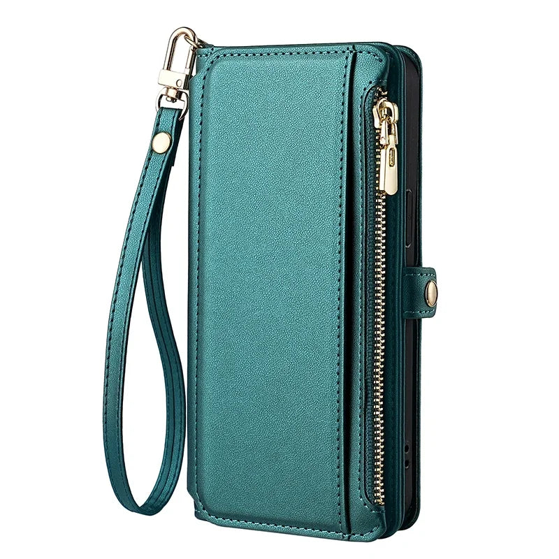 Flip Cover Leather Wallet Case for MOTO Motorola G30 G31 G32 G34 G41 G42 G50 G51 G52J G53J G53Y 4G 5G II Protection Magnetic Bag