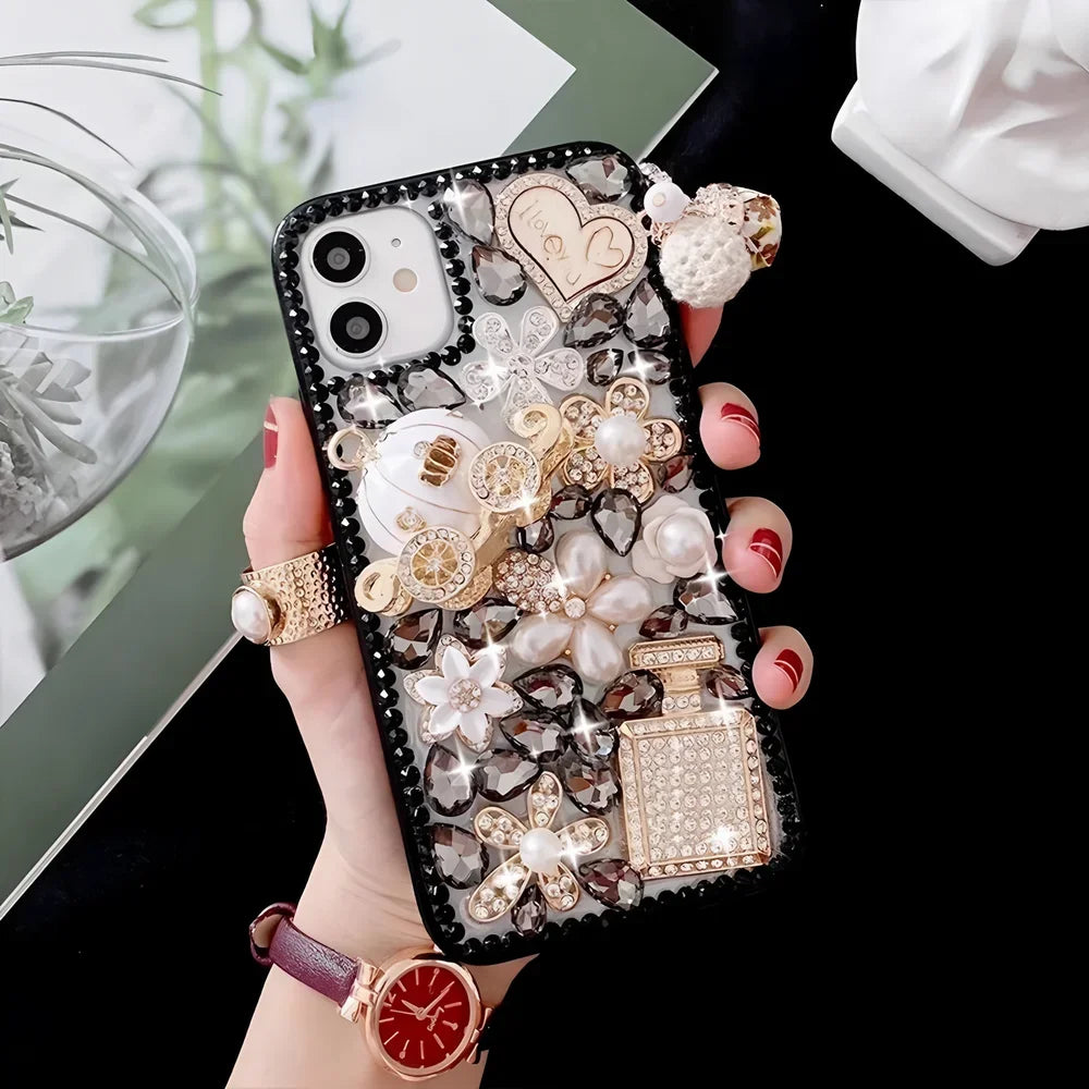 Diamond Bling Rhinestone 3D Luxury Case For Motorola Moto G Stylus 5G 2022 2023 G Pure Power Play 2023 Phone Cover