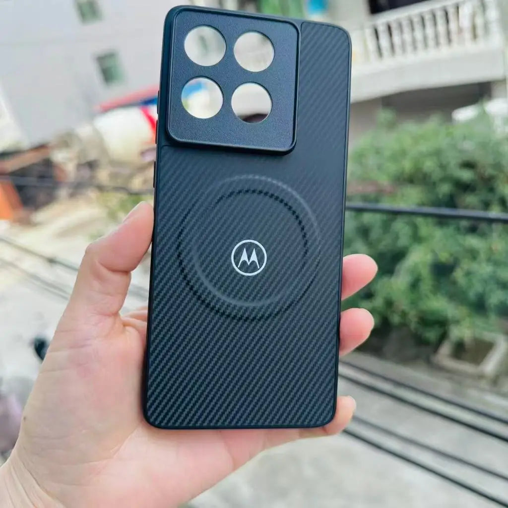 For Motorola Edge 70 X70 Air 60s 60 Pro Neo Fusion Case Luxury Checker Texture Magnetic Leather Cover Shockproof Bumper Funda