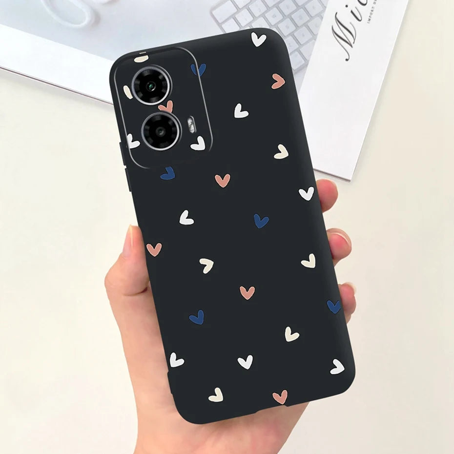 Cute Pattern Phone Case For Motorola Moto G24 G34 4G 5G Soft Silicon Protective Cover For MOTO G24 G34 Bumper