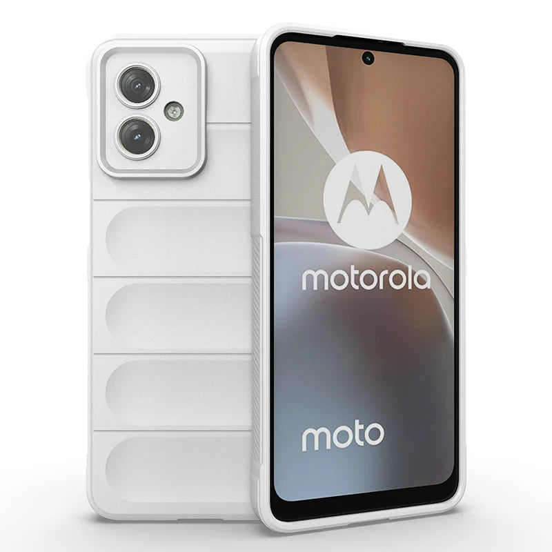 For Moto Edge 50 Pro Rugger Armor Silicone Case,AirBag Anti-shock Rubber Case For Moto G14 G54 G84