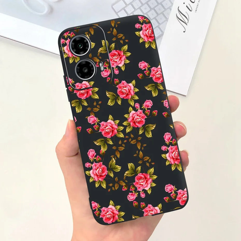 Cute Pattern Phone Case For Motorola Moto G24 G34 4G 5G Soft Silicon Protective Cover For MOTO G24 G34 Bumper