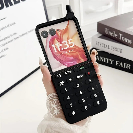 3D Cool fashion Game Machine Silicone shockproof Phone Cases For Moto RAZR 50 ultra Protection Back Cover For Razr 50Case Funda