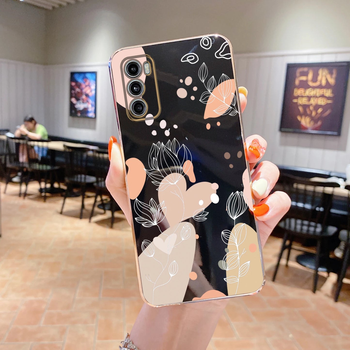 Luxury Plating silicone Phone Case On For Motorola Moto G60 G30 G40F G82 G22 G52 G20 G9 G8 E7 G9 Power E7 Plus E20 EDG E20 Cover