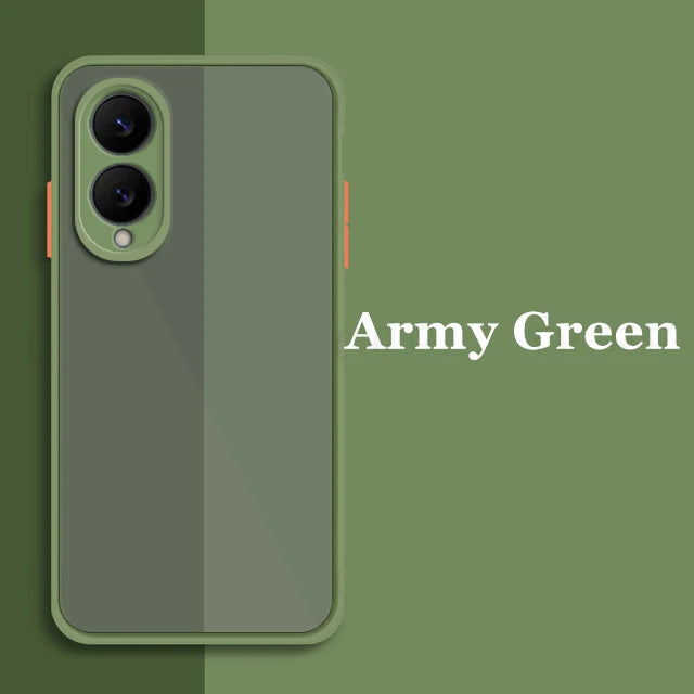 For Samsung Galaxy S25 Edge Case Simple Frame Matte Armor Matte Case For Samsung Galaxy S25 Edge Cover for Galaxy S25 Edge 5G