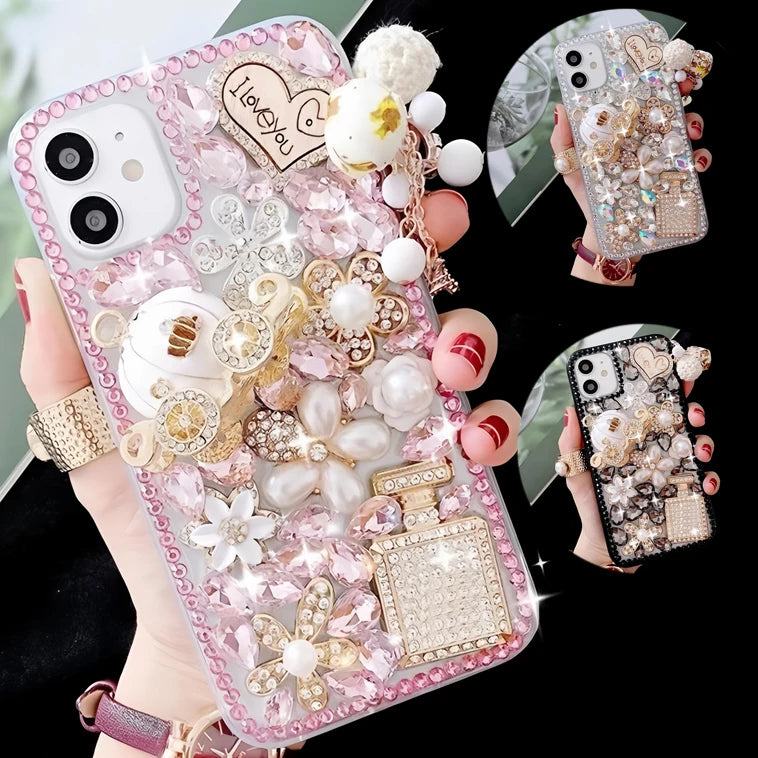 Diamond Bling Rhinestone 3D Luxury Case For Motorola Moto G Stylus 5G 2022 2023 G Pure Power Play 2023 Phone Cover
