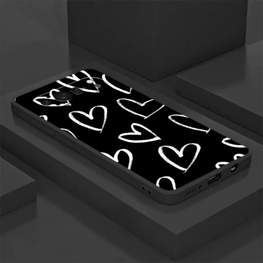 Simple Love Pattern Funda Phone Cover Case for Google Pixel 10A 8a 10 9 Pro XL 7a 6 7 8 Pro 9a 6a