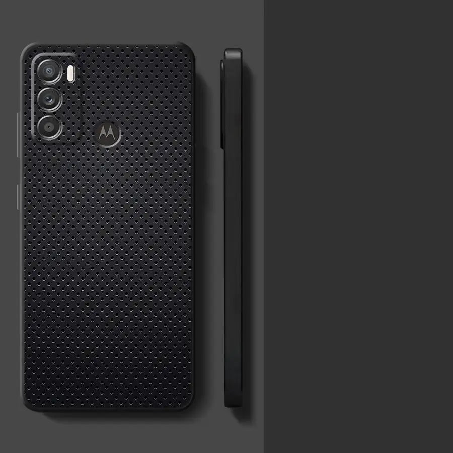 Carbon Fiber Phone Case for Motorola Moto G30 G50 G51 G60S G22 G32 G52 G53 G73 20 30 40 Pro 20 Lite 30 Fusion Edge 40 Cover