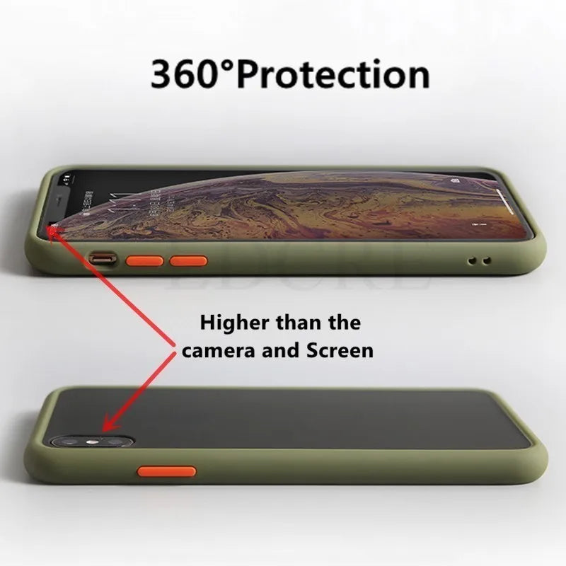 For Samsung Galaxy S25 Edge Case Simple Frame Matte Armor Matte Case For Samsung Galaxy S25 Edge Cover for Galaxy S25 Edge 5G