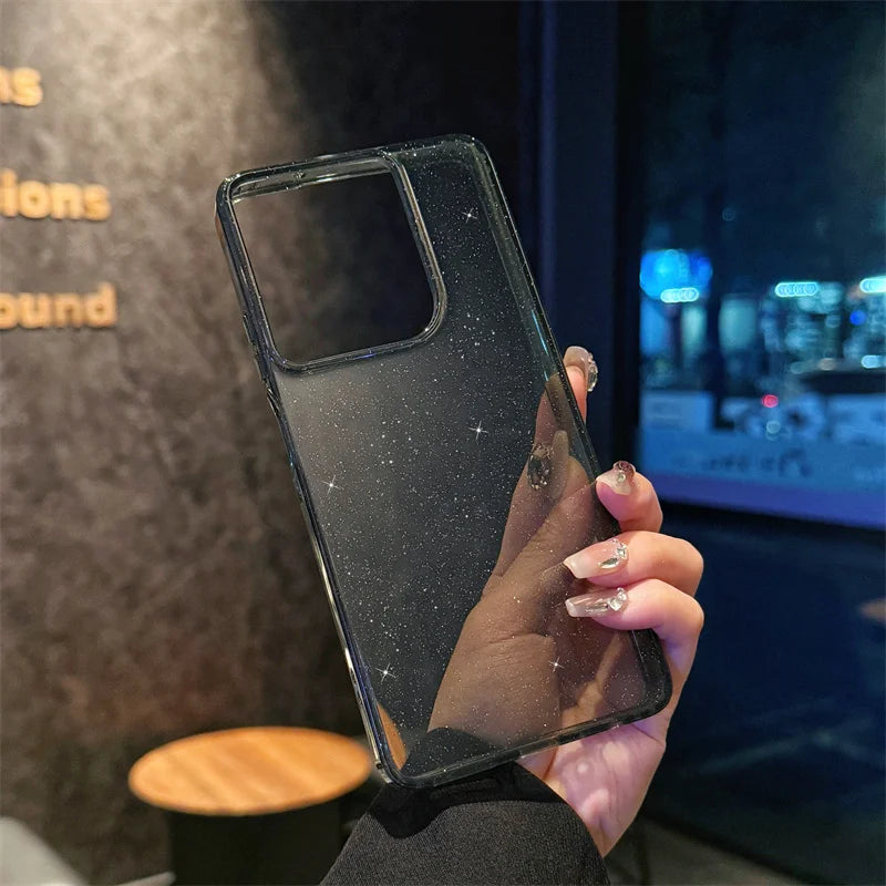 Simple Slim Glitter Bling Wireless Charging Magnetic Case For Motorola Moto G Stylus Powet Play 5G 2024 2025 Soft TPU Back Cover