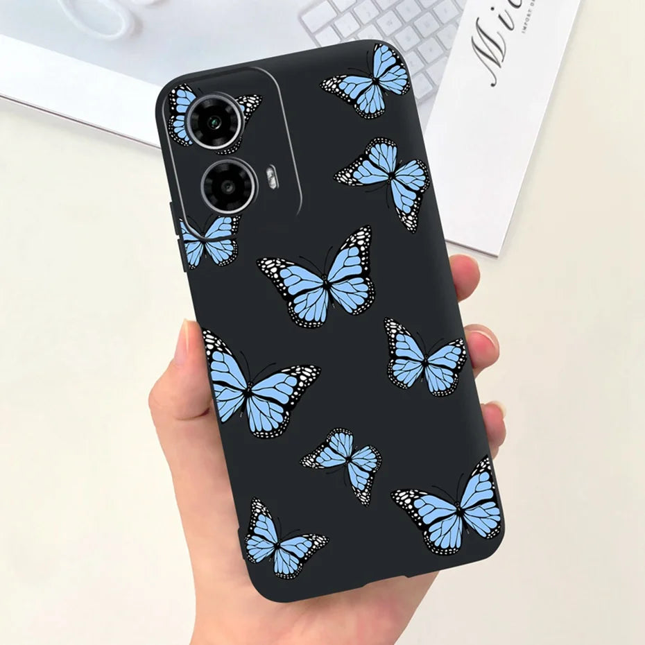 Cute Pattern Phone Case For Motorola Moto G24 G34 4G 5G Soft Silicon Protective Cover For MOTO G24 G34 Bumper